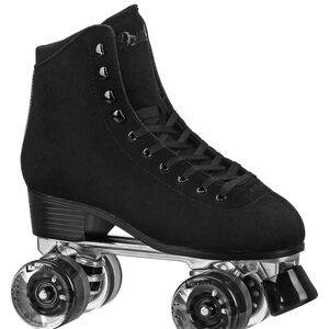 Sleek Black Roller Skates for Men